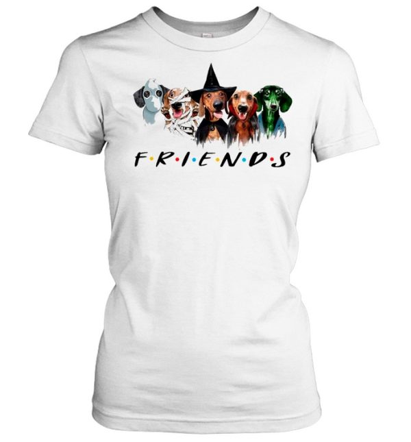 Dachshund Friends Halloween 2021 shirt