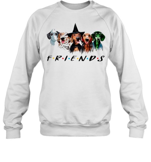 Dachshund Friends Halloween 2021 shirt