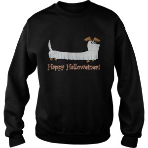 Dachshund Ghost Happy Halloweiner shirt 2