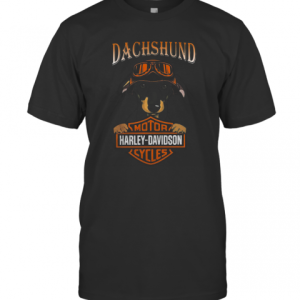 Dachshund Motor Harley Davidson Company T-Shirt