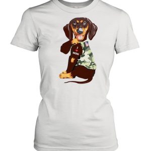 Dachshund Veteran tattoos I love mom shirt