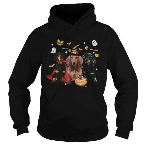 Dachshund Witch Halloween shirt