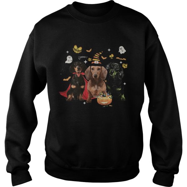 Dachshund Witch Halloween shirt