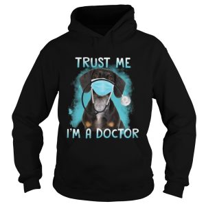 Dachshund mask trust me im a doctor shirt