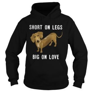 Dachshund short on legs big on love shirt