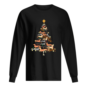 Dachshunds Christmas Tree shirt 1