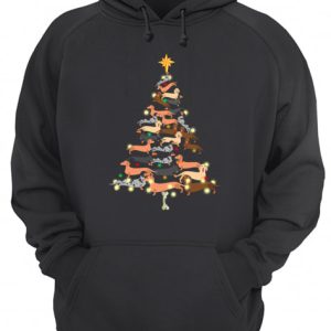 Dachshunds Christmas Tree shirt 3