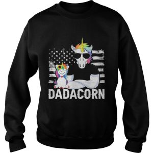 Dadacorn Dad Unicorn Fathers Day shirt 2