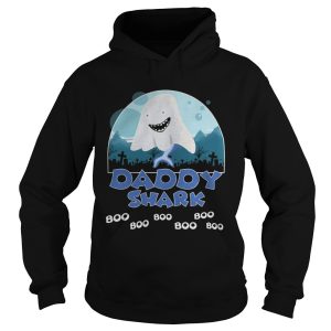 Daddy Shark Boo Boo Boo Ghost Halloween Shirt 1