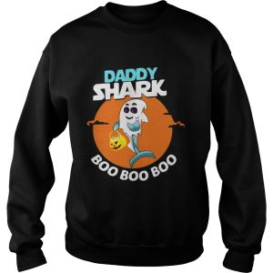 Daddy shark ghost boo boo boo Halloween shirt 3