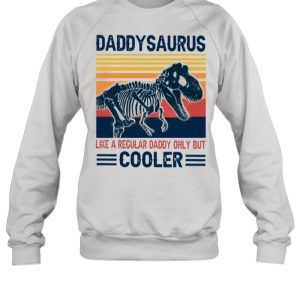 Daddysaurus Like A Regular Daddy Only But Cooler 2021 Vintage shirt 4