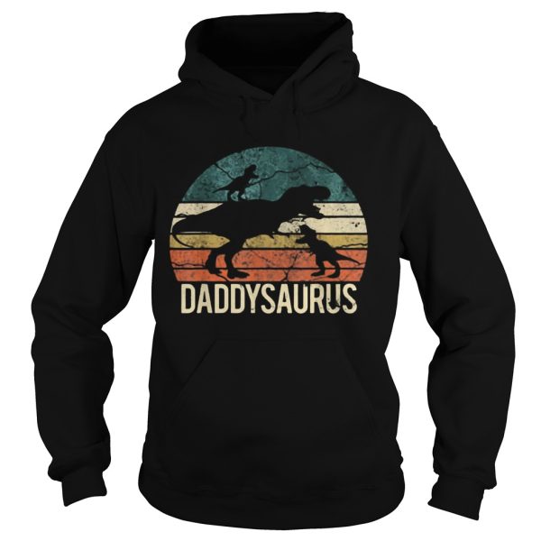 Daddysaurus Two Kids Vintage shirt