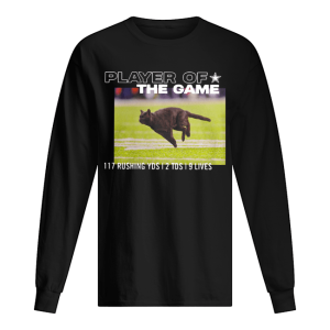 Dallas Cowboys Black Cat Player Of The Game 117 Rushing YSD 2 TDS 9 Lives shirt 1