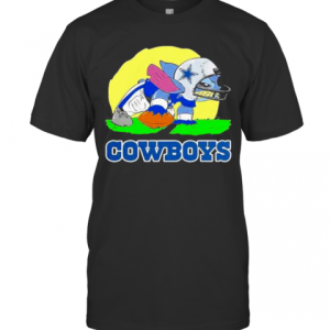 Dallas Cowboys Stitch Ready For The Football Battle Nfl T-Shirt