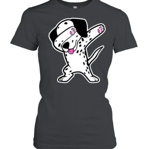 Dalmatian dabbing shirt