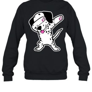 Dalmatian dabbing shirt 4