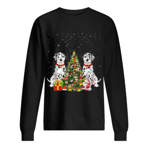 Dalmation Christmas tree dalmation costume shirt 2