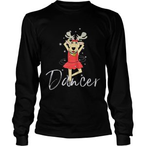 Dancer Cute Reindeer Funny Christmas Group Set shirt 2