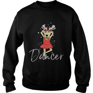 Dancer Cute Reindeer Funny Christmas Group Set shirt 3