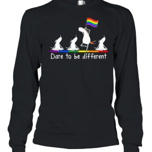 Dare To Be Different LGBT Unicorn Shirt