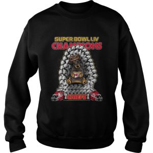 Daschund Iron Throne Super Bowl LIV Champions Chiefs shirt 3