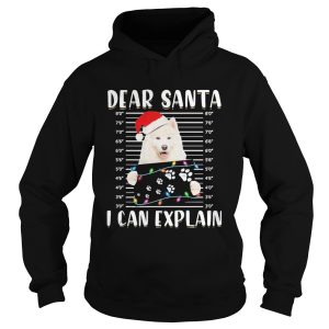 Dear Santa I Can Explain Light Christmas shirt 1