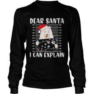 Dear Santa I Can Explain Light Christmas shirt