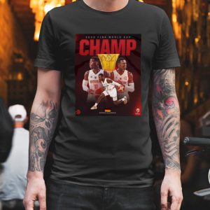 Dennis Schroder Germany 2023 Fiba World Cup Champ Shirt