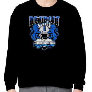 Detroit motor city football shirt 2