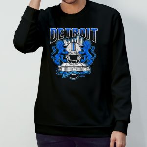 Detroit motor city football shirt 3