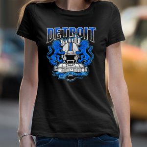 Detroit motor city football shirt 4