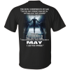 Devil Whispered – Never Underestimate A Woman Who Was Born In May T-shirt