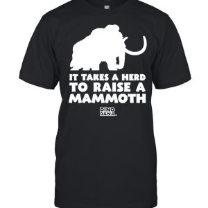 Dino Dana White Mammoth Shirt