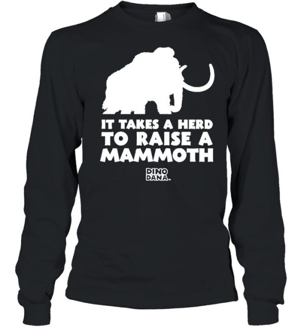 Dino Dana White Mammoth Shirt