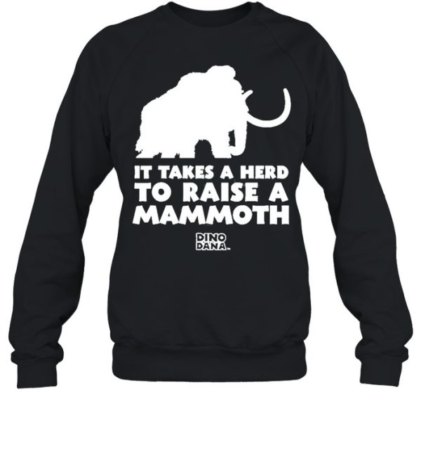 Dino Dana White Mammoth Shirt