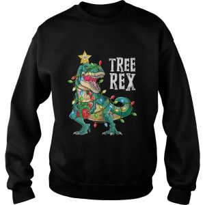 Dinosaur Christmas Tree Rex shirt 3