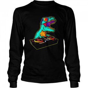 Dinosaur DJ Party Club Shirt 3