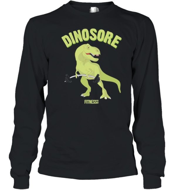 Dinosaur Dinosore Fitness Tee Co shirt