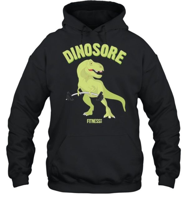 Dinosaur Dinosore Fitness Tee Co shirt