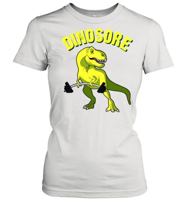 Dinosaur Dinosore Gym shirt