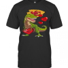 Dinosaur T Rex Mashup Kansas City Chiefs T-Shirt