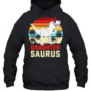 Dinosaur daughter saurus vintage shirt 3