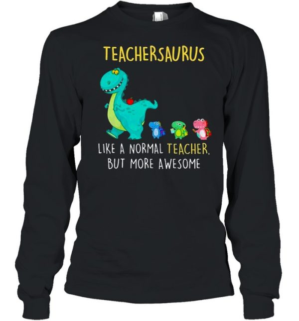 Dinosaurs chibi teachersaurus like a normal teacher but more awesome shirt