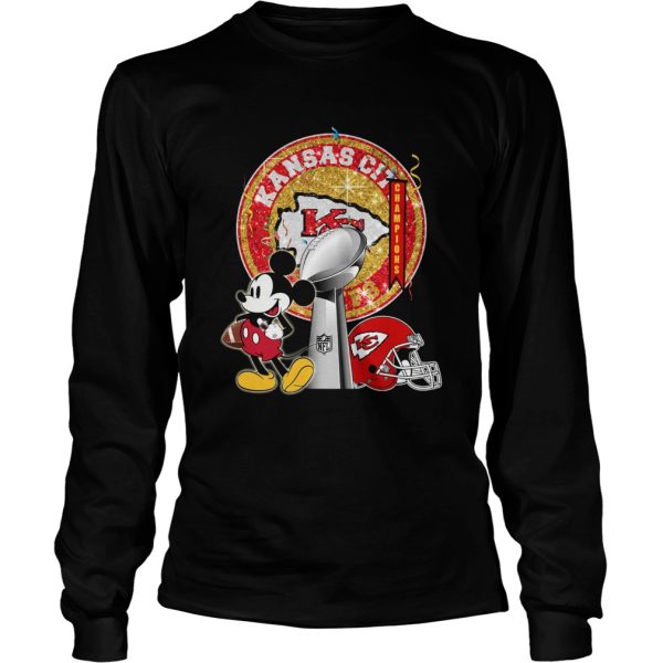 Disney Mickey Kansas City Chiefs Super Bowl Champions shirt