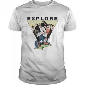 Disney Mickey Mouse explore portrait shirt 1