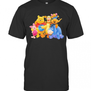 Disney Pooh And Friends Cartoon T-Shirt