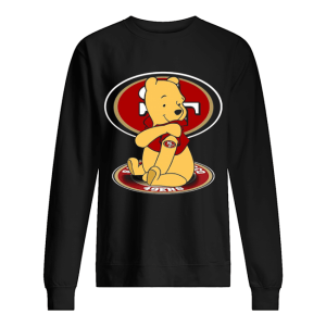 Disney Pooh Tattoo San Francisco 49ers Logo shirt 2