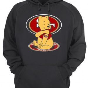 Disney Pooh Tattoo San Francisco 49ers Logo shirt 3