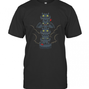 Disney Toothless Tree Cartoon T-Shirt