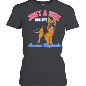 Dog Girls Cute Animal Pet German Shepherd shirt